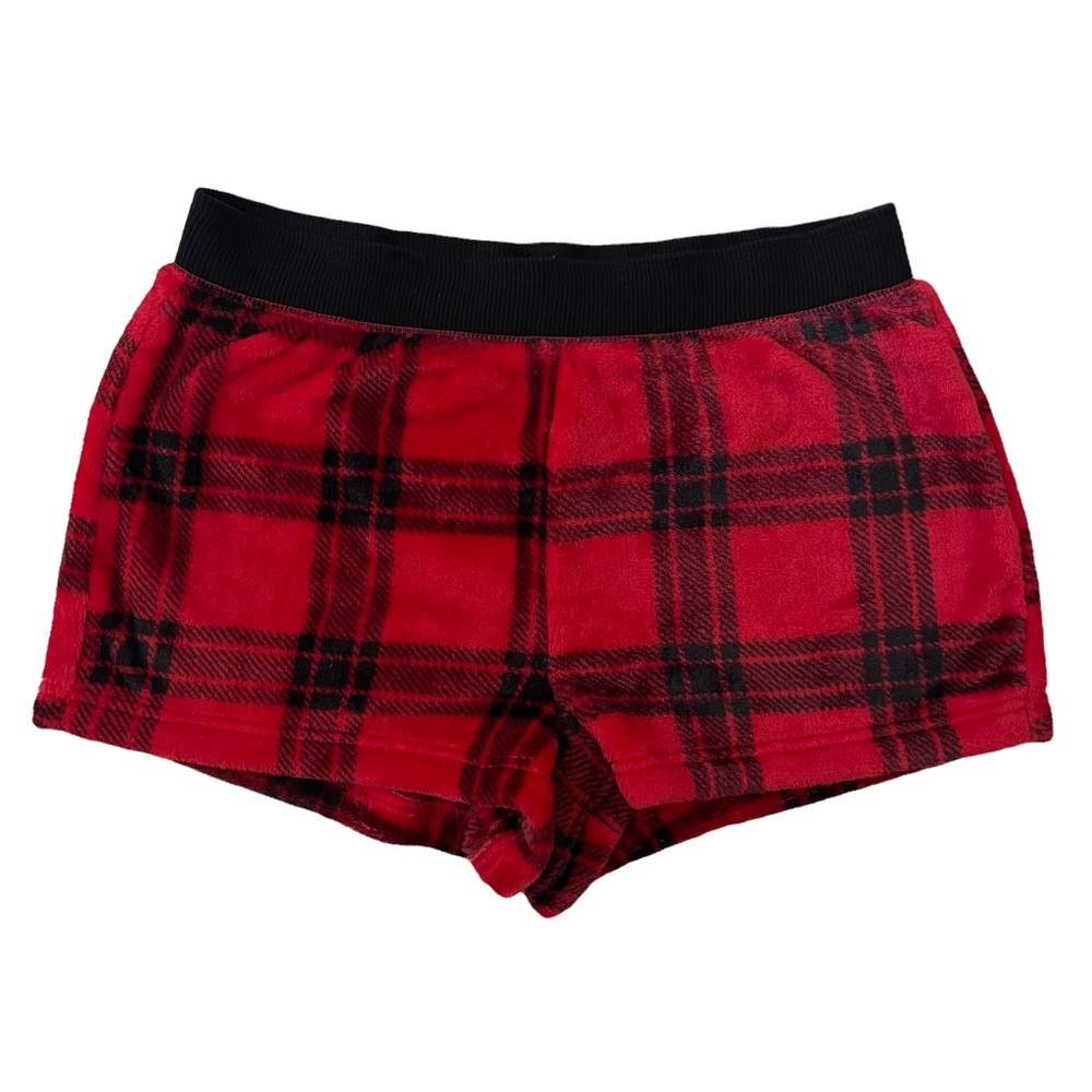 PINK Plaid Pajama Short